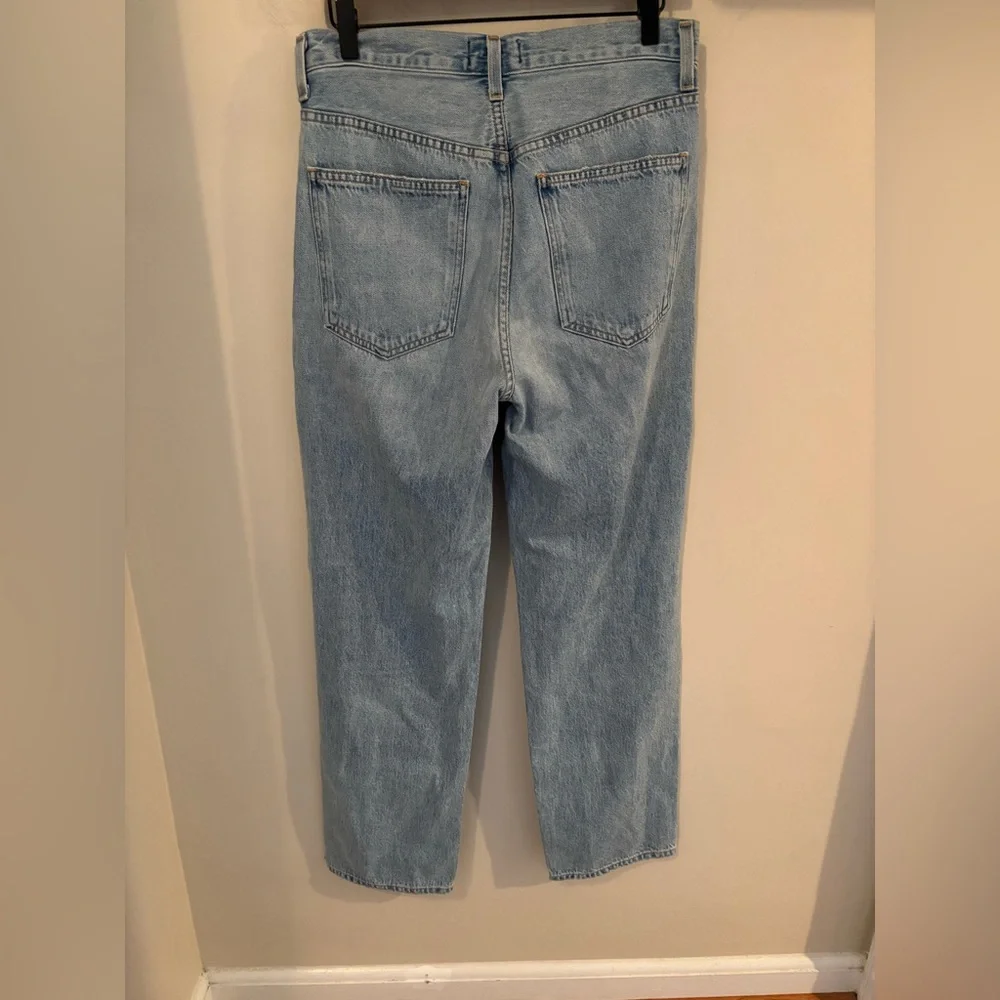 AGOLDE Criss Cross Upsized Jean in suburbia medium wash size 26 - Picture 8 of 10